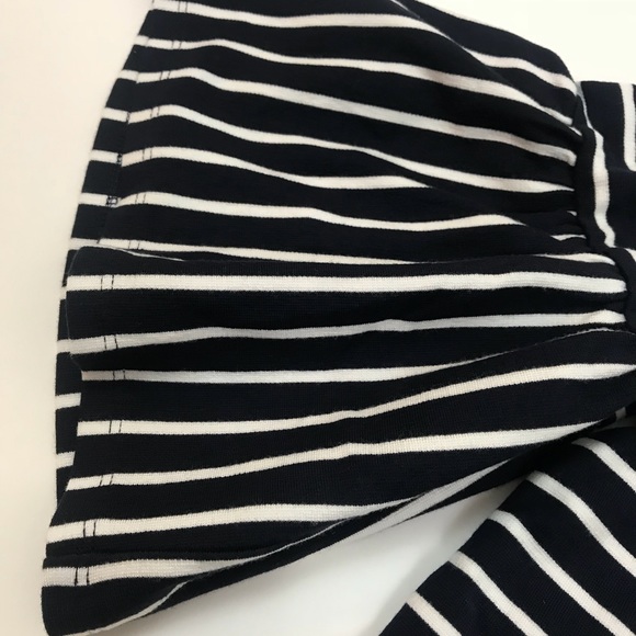 NWOT Banana Republic Stripe Bell Sleeve Top - Picture 6 of 7